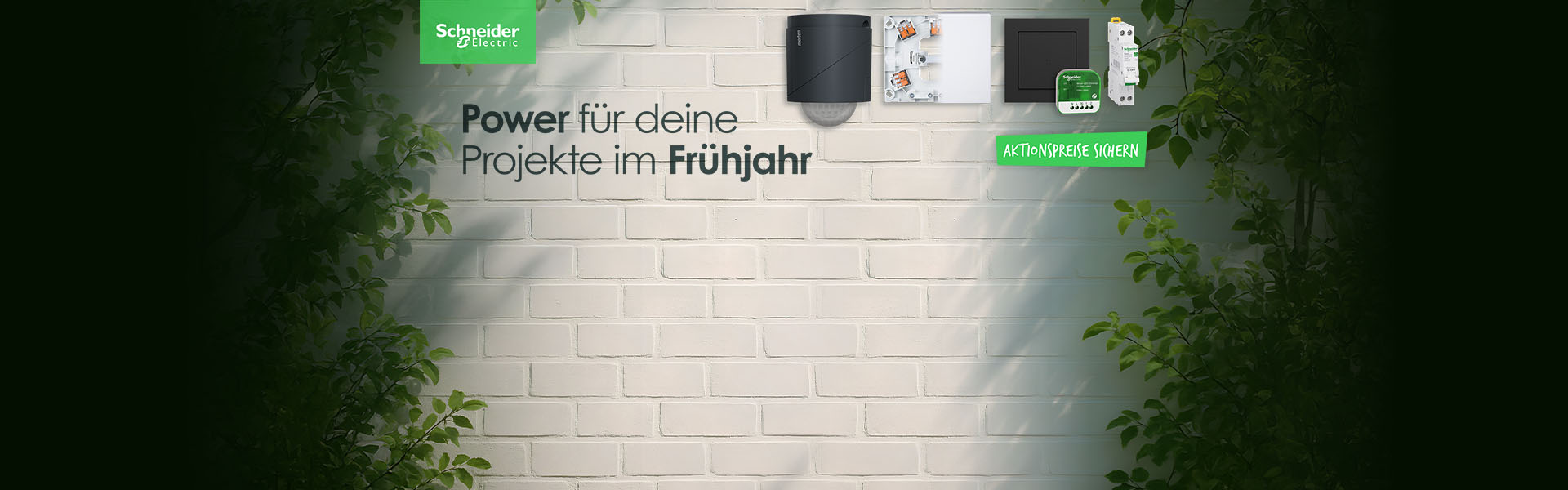 Frühjahrsaktion Elektroinstallation